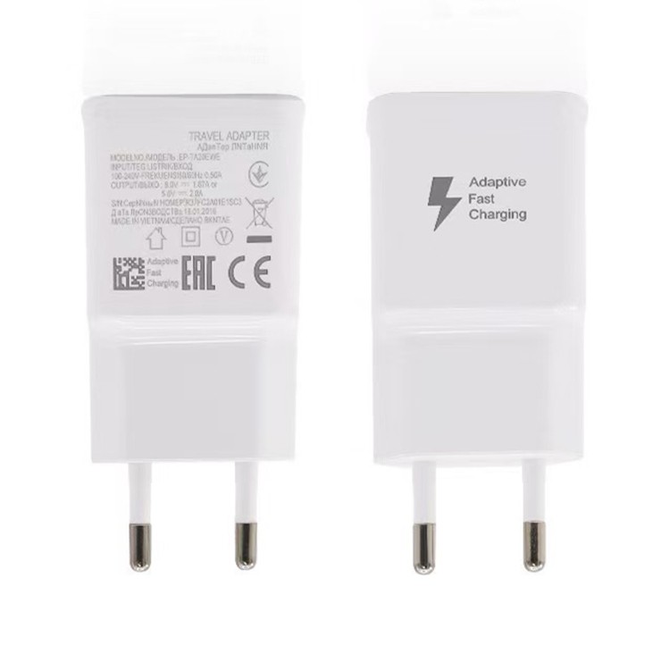 Incarcator Retea pentru Samsung S6/S8, Flippy, Incarcator USB-A Universal de 2.4A pentru Telefoan Samsung, Power Delivery 15W, Alb