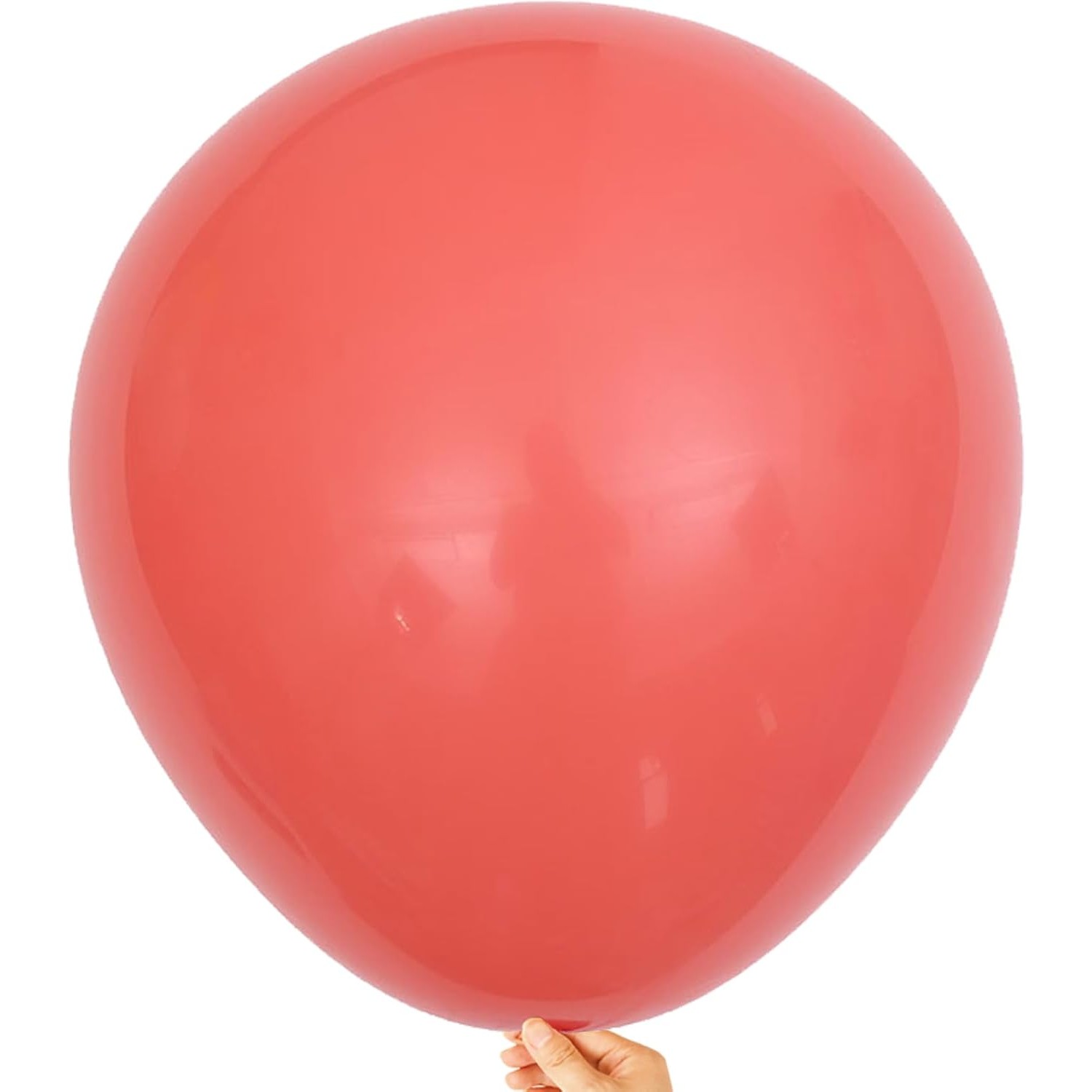 Set 12 Baloane, Flippy, din Latex Macaroon, 30 cm, Rosu