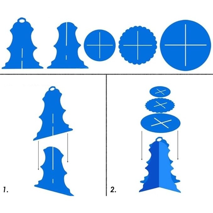 Etajera pentru Prajituri, Flippy, din Carton, 3 Nivele, 16/22/29 cm Diametru, Inaltime 38 cm, Auriu