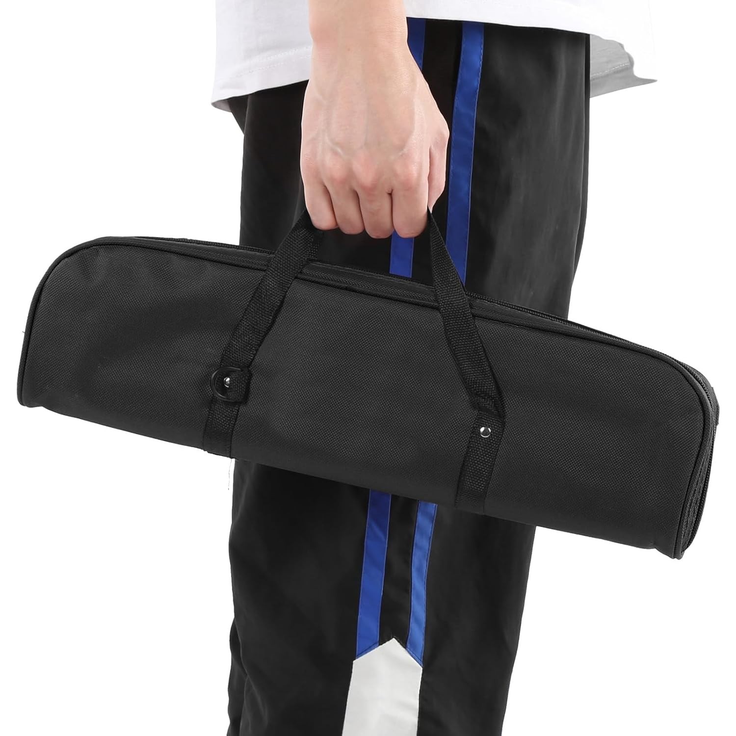 Muzicuta Melodica 32 Clape, Flippy, din ABS, pentru Incepatori, 45 x 13 x 7 cm, Include Husa si Suflator, Negru