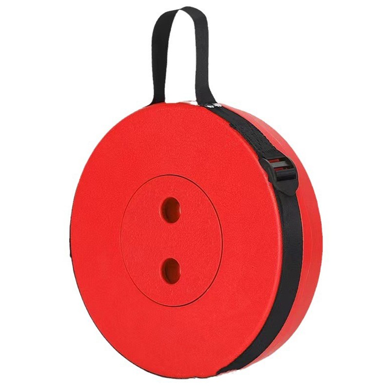 Scaun Telescopic Pliabil pentru Camping si Pescuit, Flippy, Portabil, Universal, Sustine 150 kg, ABS, Diametru 25 cm, Extensibil, Inaltime 45 cm, Multicolor