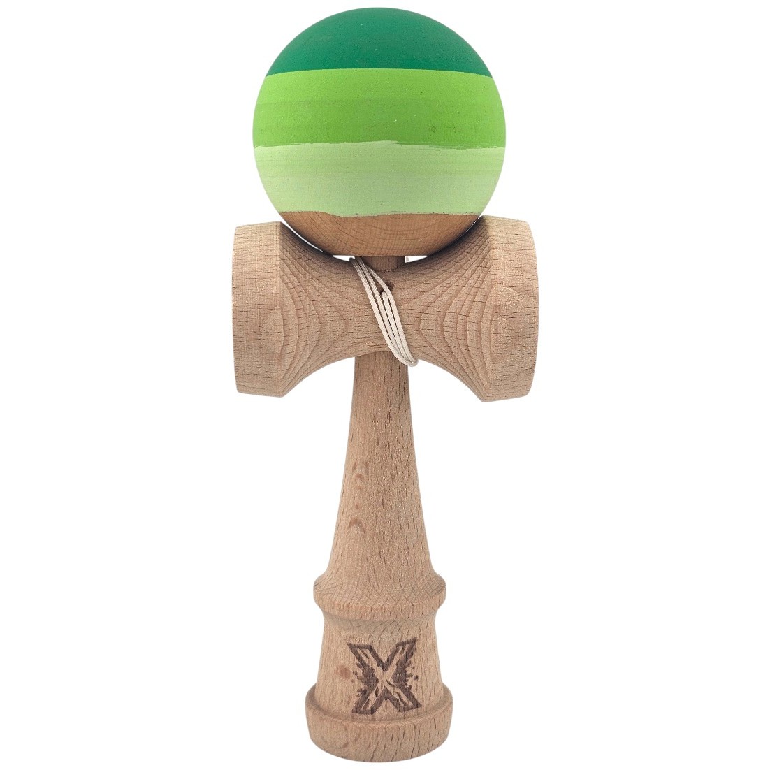 Kendama X Originala, Profesionala, Flippy, din Lemn, Rubber Grip, 18 cm, Verde in 3 Culori Kendama X Originala, Profesionala, Flippy, din Lemn, Rubber Grip, 18 cm, Verde in 3 Culori