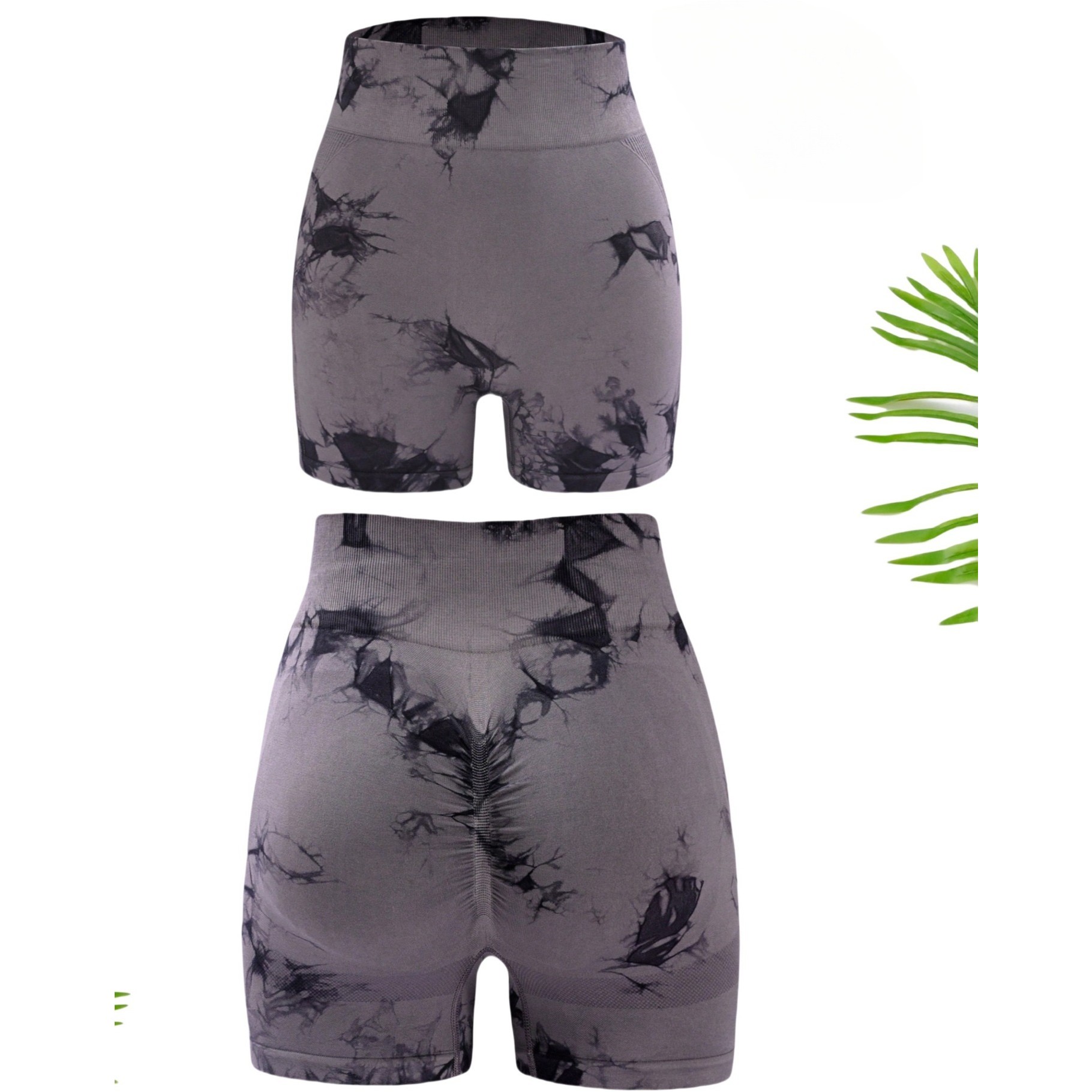 Pantaloni de Fitness/Yoga, Flippy, pentru Femei, Material Elastic, Spandex, Gri, Marime S