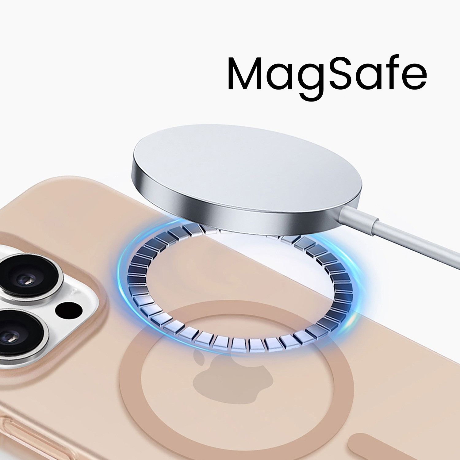 Husa de Protectie compatibila Apple iPhone 17 Air, Flippy, Magnetica Ultra-subtire, Anti-alunecare, Protectie PC, Rezistenta la Zgirieturi, Alb