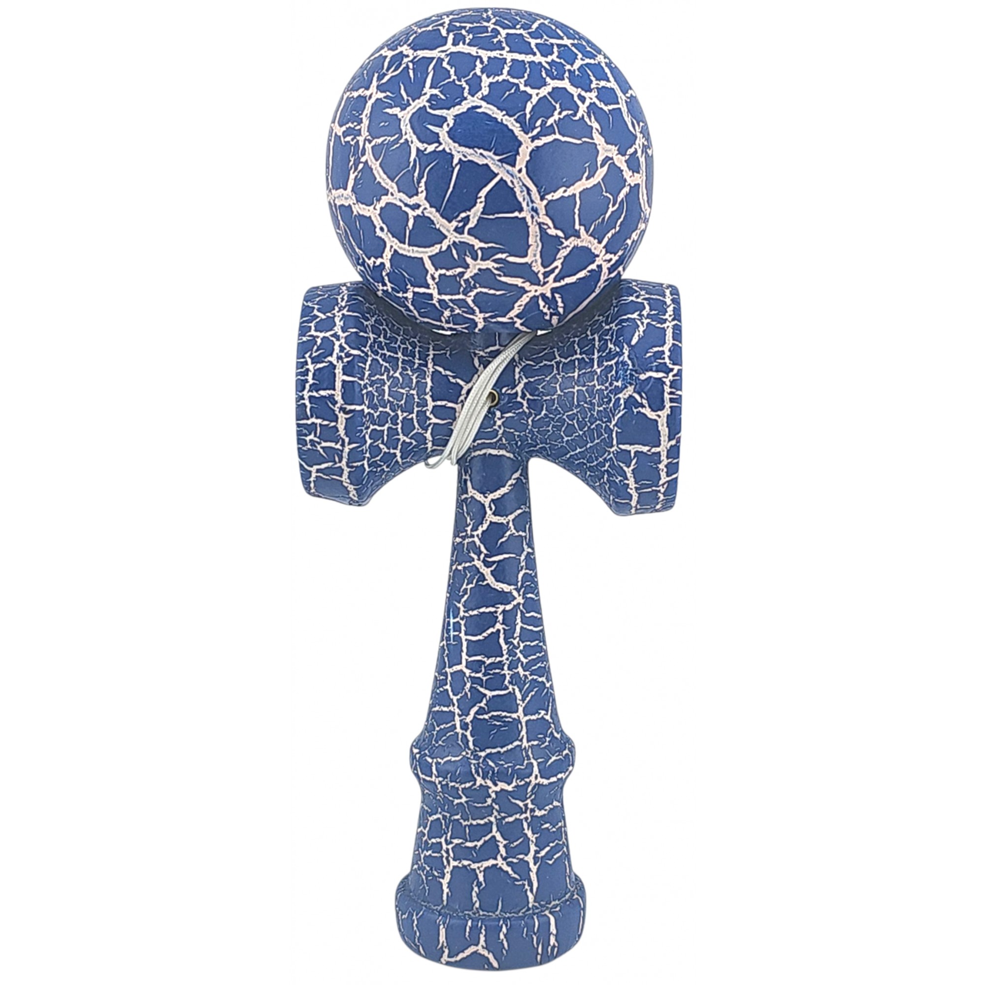 Kendama X Originala, Profesionala, Flippy, Kendama Cracked, din Lemn – 18 cm, Albastru/alb Kendama X Originala, Profesionala, Flippy, Kendama Cracked, din Lemn – 18 cm, Albastru/alb