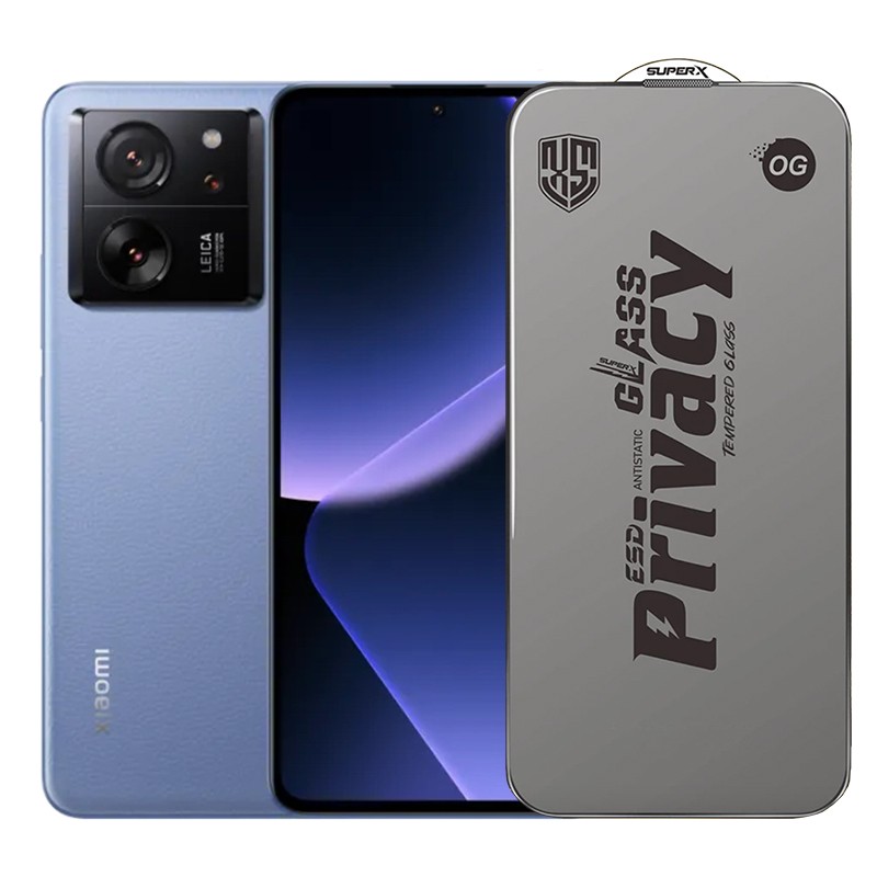 Folie de Protectie pentru Xiaomi Redmi 13T, Flippy, Sticla Securizata ESD Antistatica, Super-X Privacy OG, Margini Negre, 0.30 mm, Transparent Inchis Folie de Protectie pentru Xiaomi Redmi 13T, Flippy, Sticla Securizata ESD Antistatica, Super-X Privacy OG, Margini Negre, 0.30 mm, Transparent Inchis