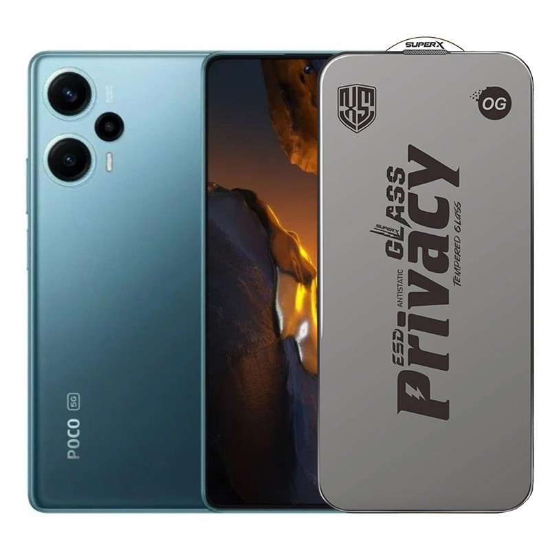 Folie de Protectie pentru Xiaomi Poco F5, Flippy, Sticla Securizata ESD Antistatica, Super-X Privacy OG, Margini Negre, 0.30 mm, Transparent Inchis Folie de Protectie pentru Xiaomi Poco F5, Flippy, Sticla Securizata ESD Antistatica, Super-X Privacy OG, Margini Negre, 0.30 mm, Transparent Inchis