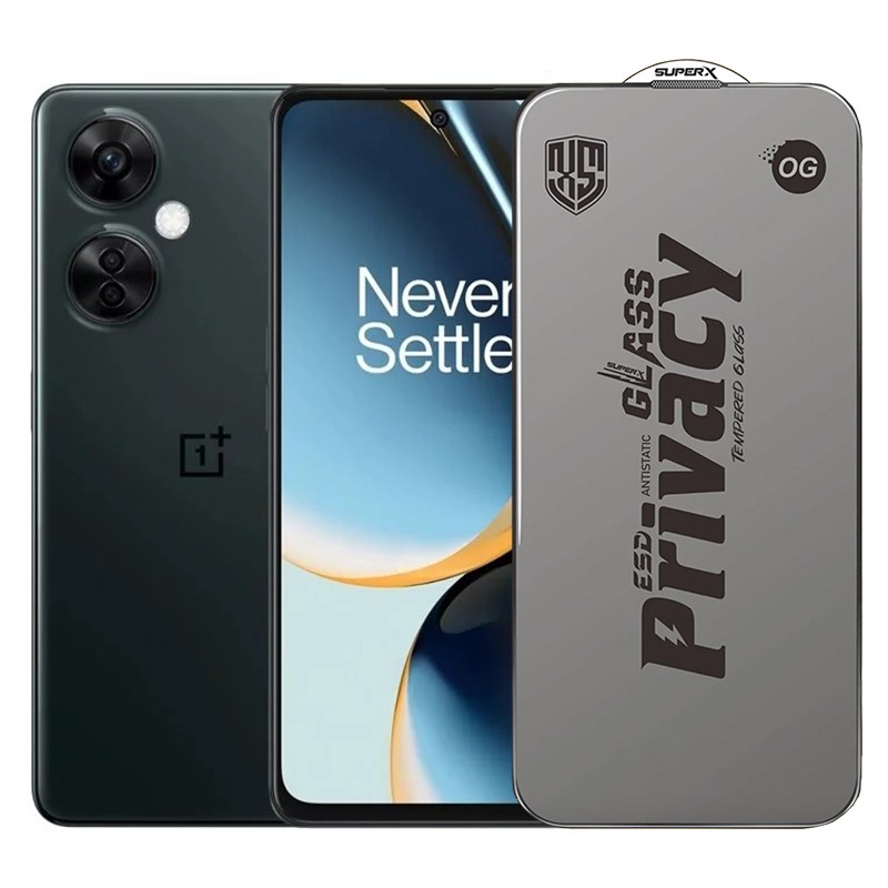 Folie de Protectie pentru OnePlus Nord CE 3 Lite, Flippy, Sticla Securizata ESD Antistatica, Super-X Privacy OG, Margini Negre, 0.30 mm, Transparent Inchis Folie de Protectie pentru OnePlus Nord CE 3 Lite, Flippy, Sticla Securizata ESD Antistatica, Super-X Privacy OG, Margini Negre, 0.30 mm, Transparent Inchis