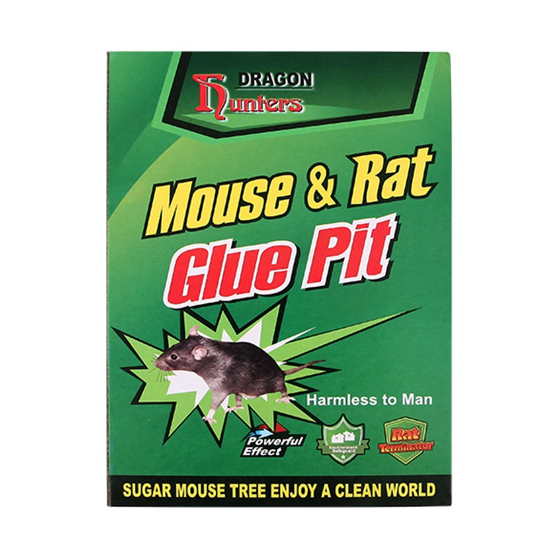 Capcana Autoadeziva pentru Soareci, Flippy, Placa Autoadeziva pentru Rozatoare cu Efect Puternic de Imobilizare, Capcana cu Lipici, pentru Uz Casnic, 21 x 15 xm Verde/Galben