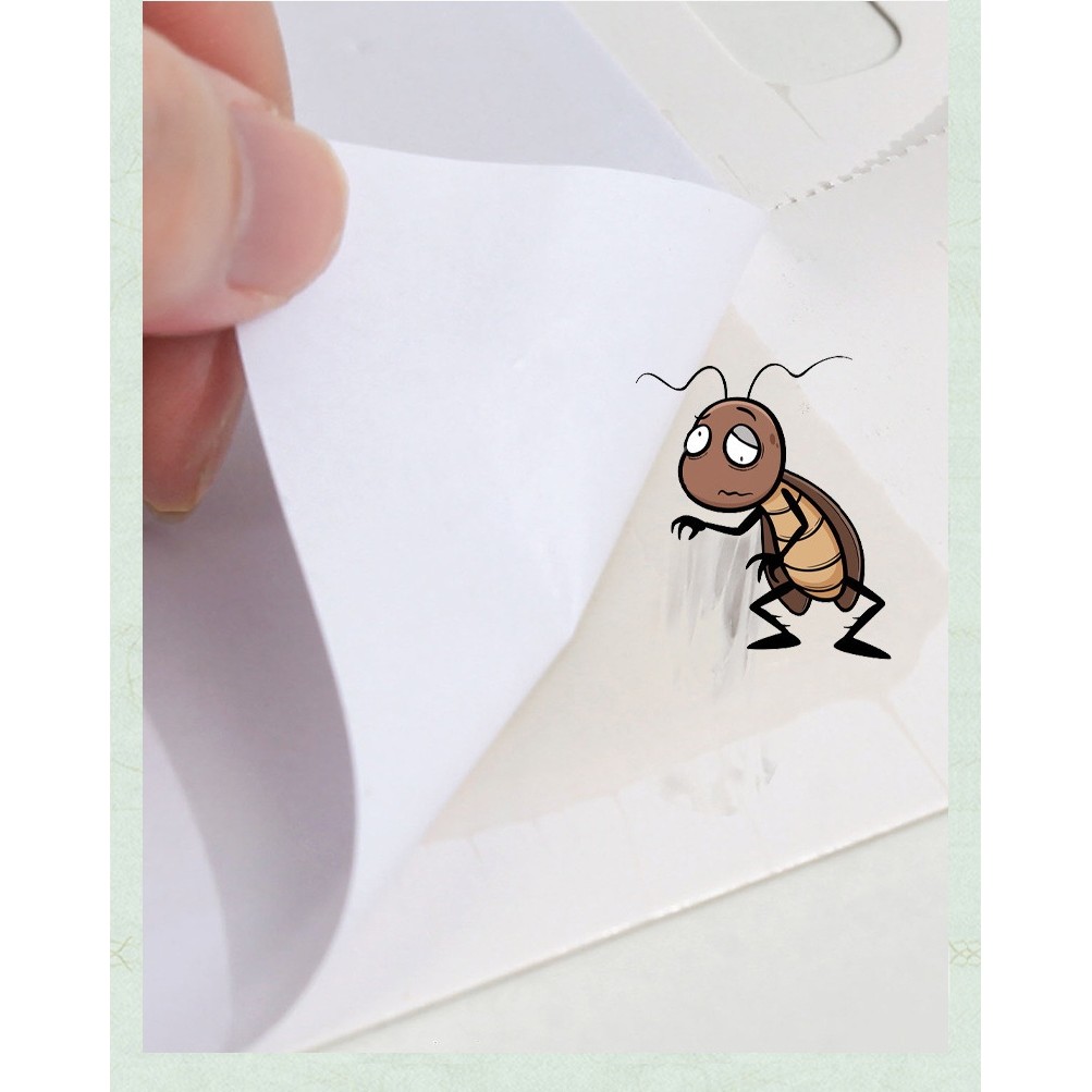 Capcana Adeziva pentru Gandaci, Flippy, Non-Toxic, cu Atractant, pentru Interior, Rosu