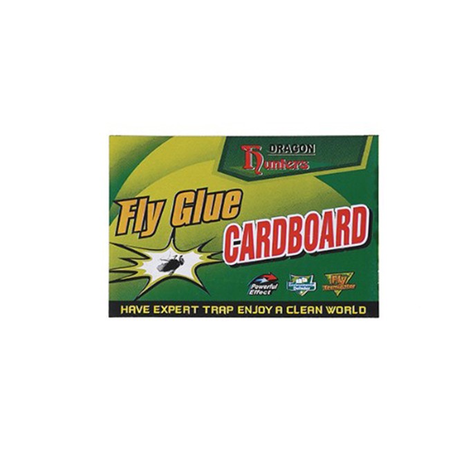 Capcana Autoadeziva pentru Insecte, Flippy, Placa Autoadeziva pentru Tantari cu Efect Puternic de Imobilizare, Capcana cu Lipici, pentru Uz Casnic, 18 x 12 xm Verde/Galben