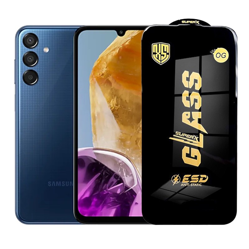 Folie de Protectie pentru Samsung Galaxy M15, Flippy, Sticla Securizata ESD, Margini Negre, Rezistenta la Zgirieturi, Antistatica, 0.35 mm, Transparenta