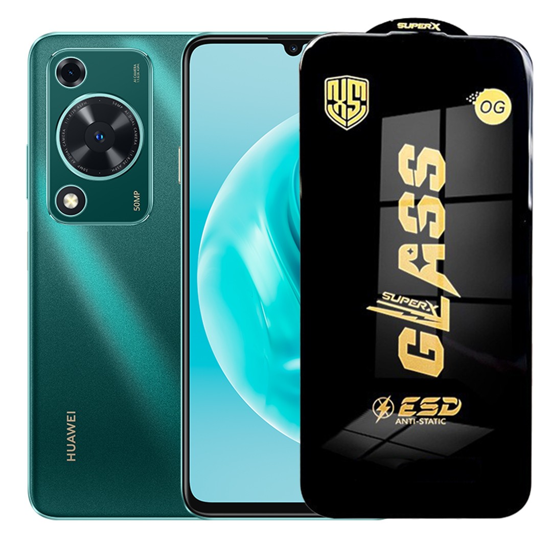 Folie de Sticla pentru Huawei Nova Y72, Flippy, Sticla Securizata ESD Antistatica, Super-X Privacy OG, cu Margini Negre, Rezistenta la Zgirieturi, 0.35 mm, Transparenta