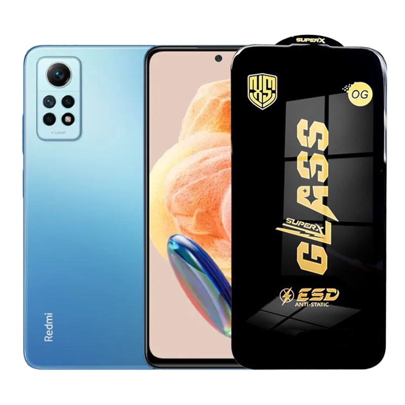 Folie de Protectie pentru Xiaomi Redmi Note 12 Pro, Flippy, Sticla Securizata ESD, Margini Negre, Rezistenta la Zgirieturi, Antistatica, 0.35 mm, Transparenta
