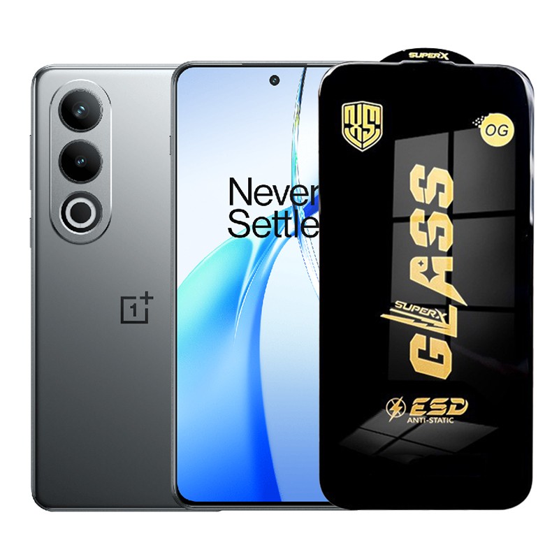 Folie de Protectie pentru OnePlus Ace 3V, Flippy, Sticla Securizata ESD, Margini Negre, Rezistenta la Zgirieturi, Antistatica, 0.35 mm, Transparenta