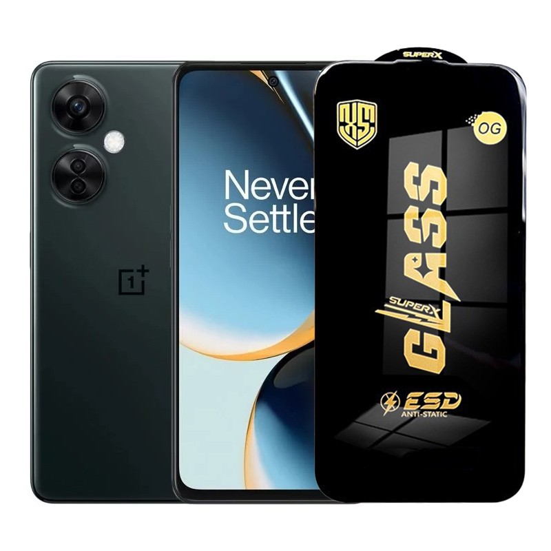 Folie de Protectie pentru OnePlus Nord CE3, Flippy, Sticla Securizata ESD, Margini Negre, Rezistenta la Zgirieturi, Antistatica, 0.35 mm, Transparenta