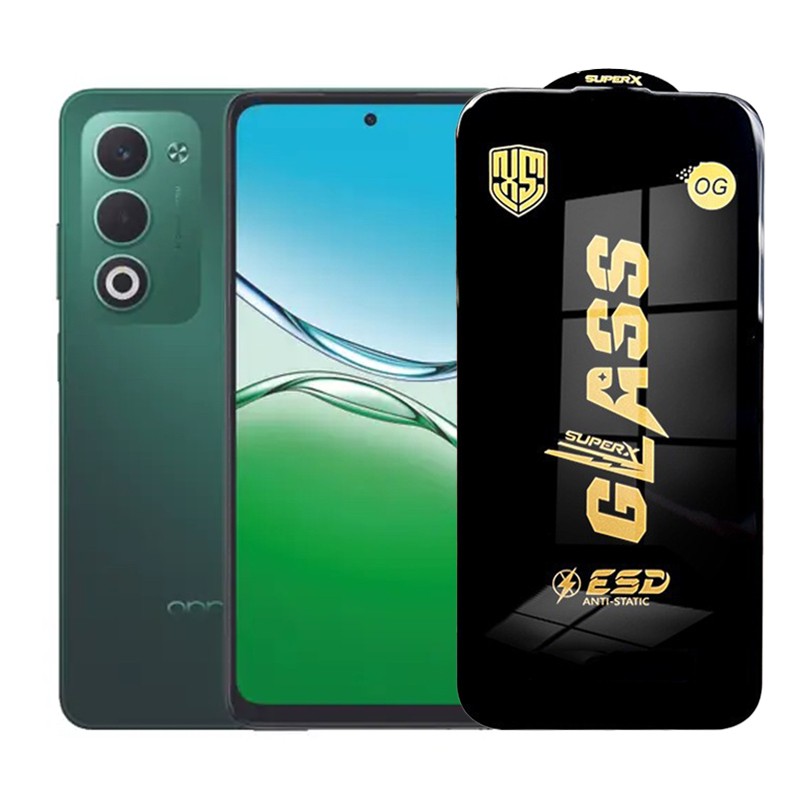 Folie de Protectie pentru Oppo A5, Flippy, Sticla Securizata ESD, Margini Negre, Rezistenta la Zgirieturi, Antistatica, 0.35 mm, Transparenta