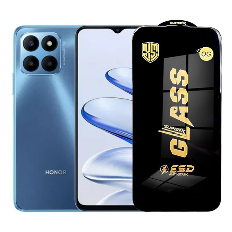 Folie de Protectie pentru Honor 70 Lite, Flippy, Sticla Securizata ESD, Margini Negre, Rezistenta la Zgirieturi, Antistatica, 0.35 mm, Transparenta