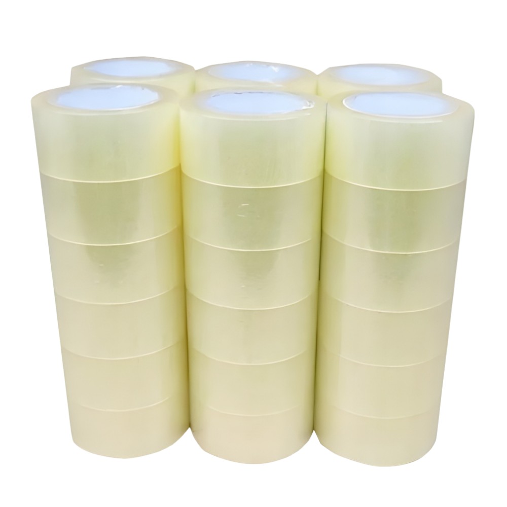 Adezivi si Benzi Adezive - Set 36 Role Banda Adeziva Acrilica, 48mmx60m, Rezistenta, Impachetare, Transparenta