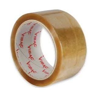 Banda Adeziva Solvent,  Vibac, 48mmx60m , Transparenta , 36 role/cutie