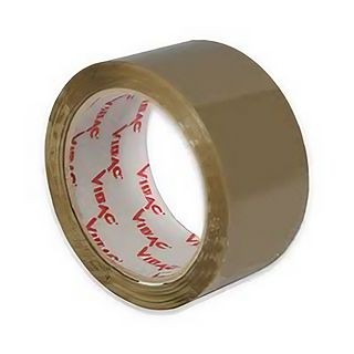 Banda Adeziva Solvent,  Vibac, 48mmx60m , Maro , 36 role/cutie