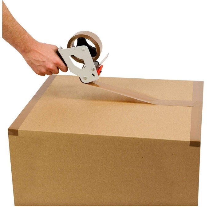 Banda Adeziva Solvent,  Vibac, 48mmx60m , Maro , 36 role/cutie