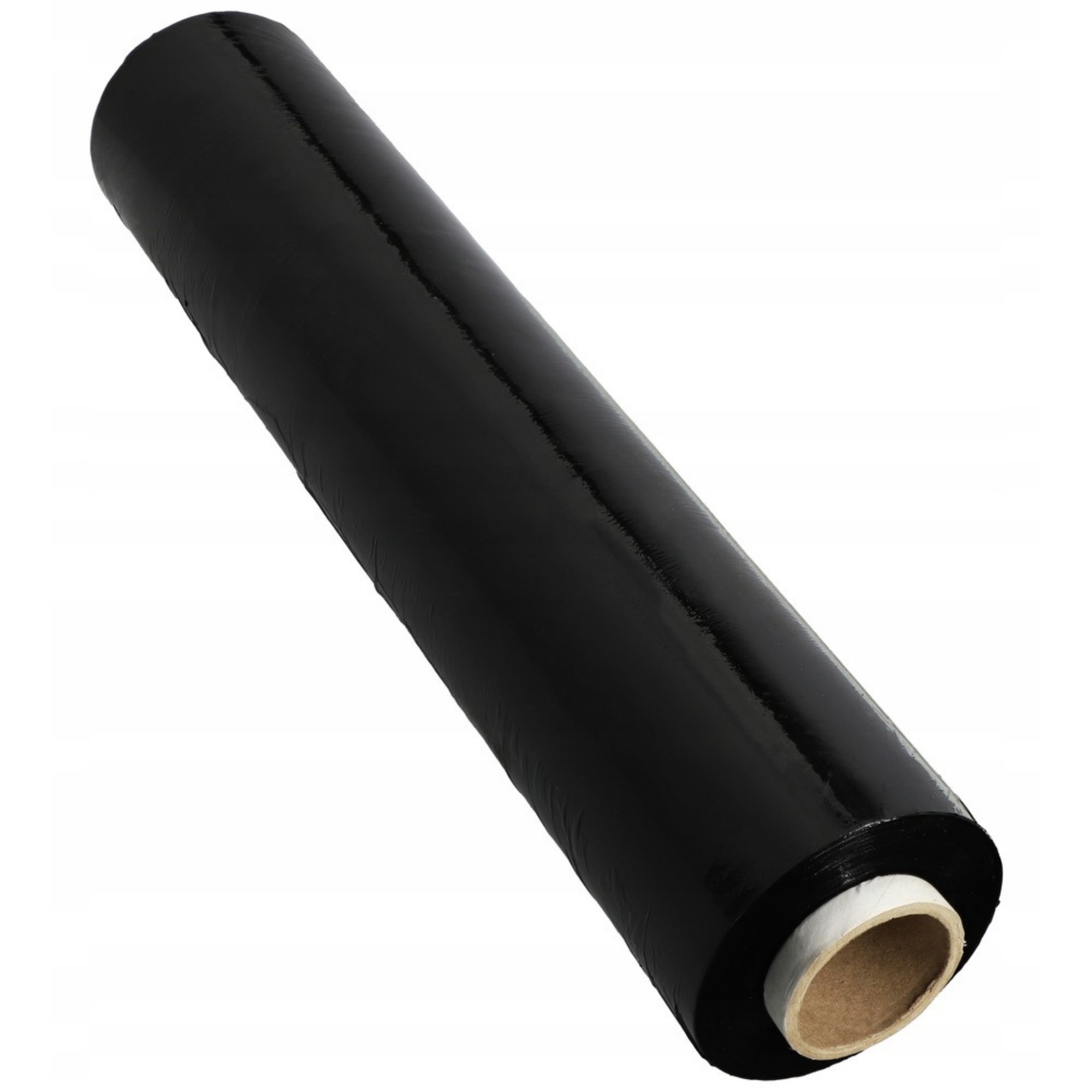 Set 6 Role Folie Stretch Neagra pentru Uz Manual, 1.5kg/Rola, Tub 300 g, Silentioasa si Rezistenta