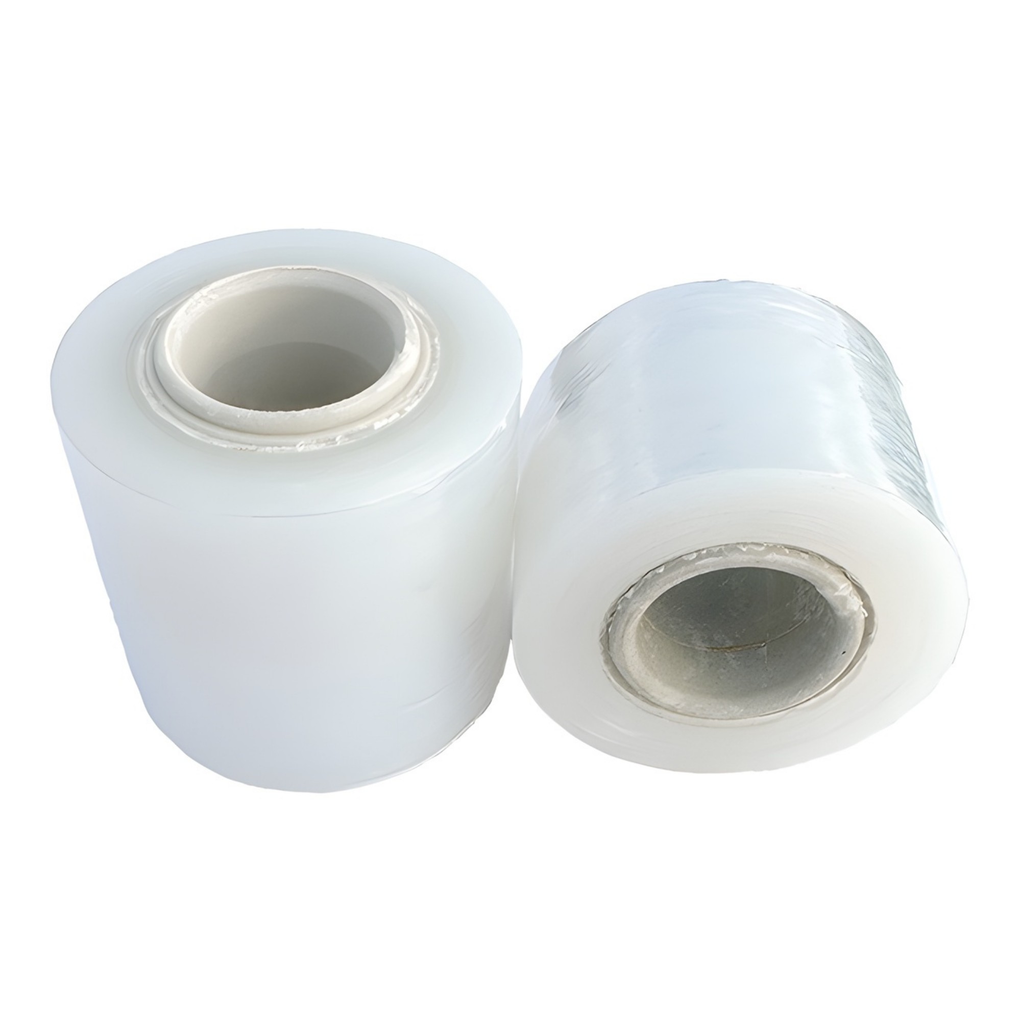 Set 48 Mini Role Folie Stretch Manual, 12.5 cm, 0.38 kg, pentru Ambalat si Impachetat, Transparent