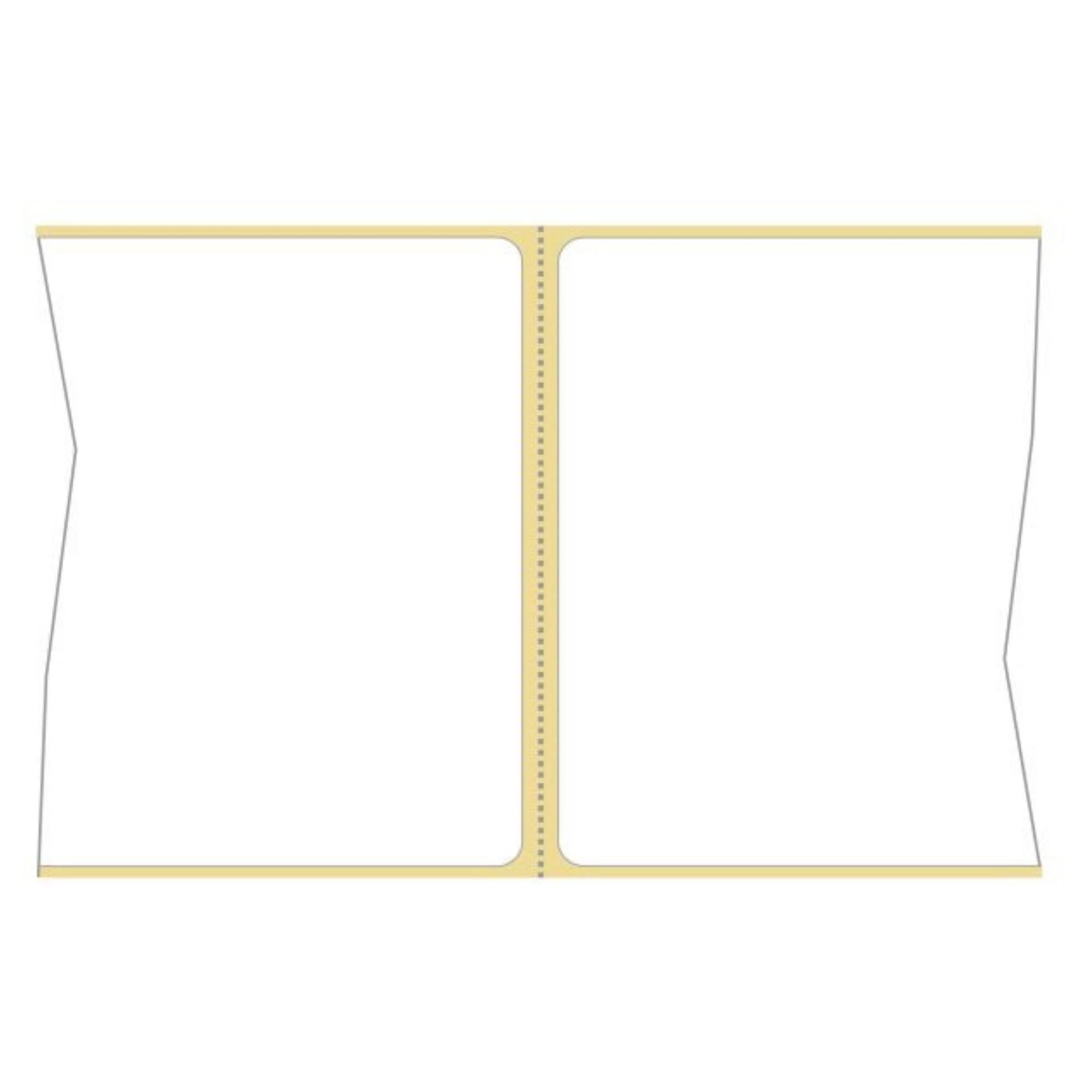 Set 18 Role Etichete Autoadezive Termice 100x150mm, 260 Etichete/Rola, Etichetare Rapida si Precisa