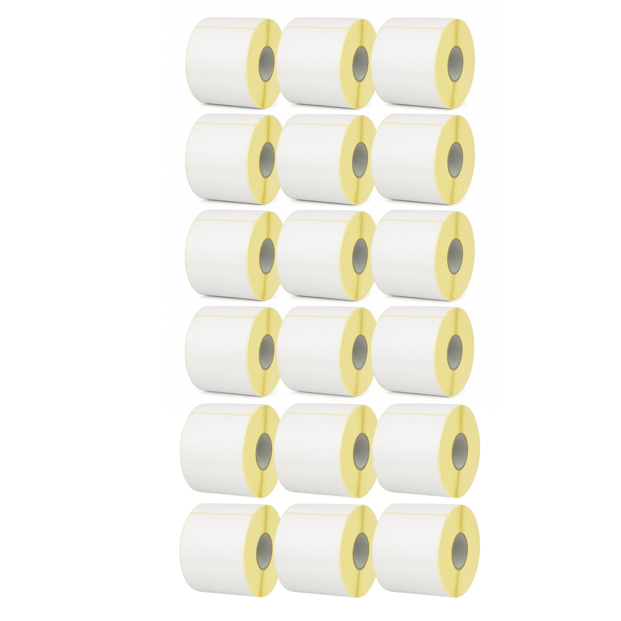 Set 18 Role Etichete Autoadezive Termice 100x150mm, 260 Etichete/Rola, Etichetare Rapida si Precisa