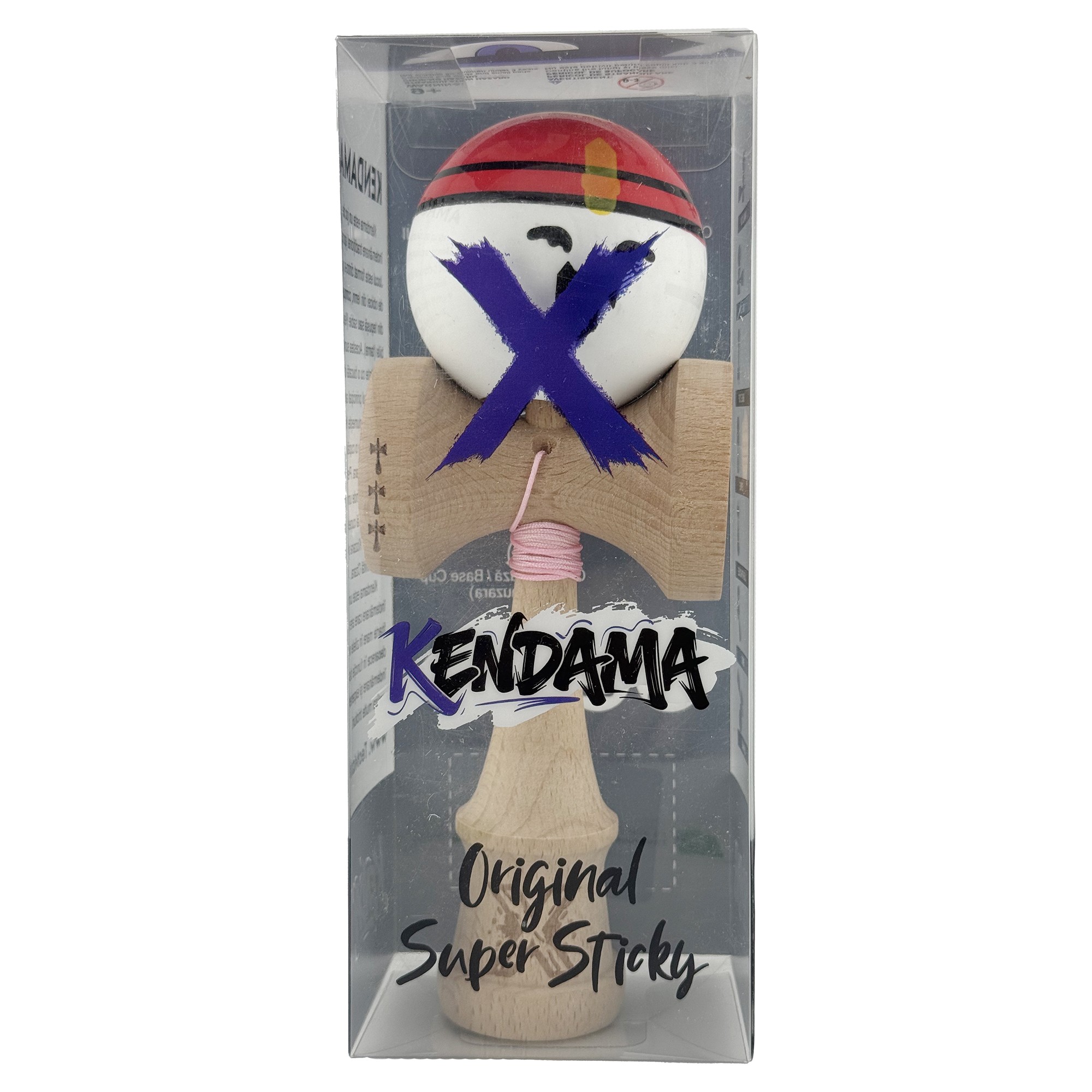 Kendama X Originala, Profesionala, Flippy, Big Cups V2, Model Rege Super Sticky Legendary Cupe Mari, Rulment Metalic cu Ata 55 cm, Maner Maro