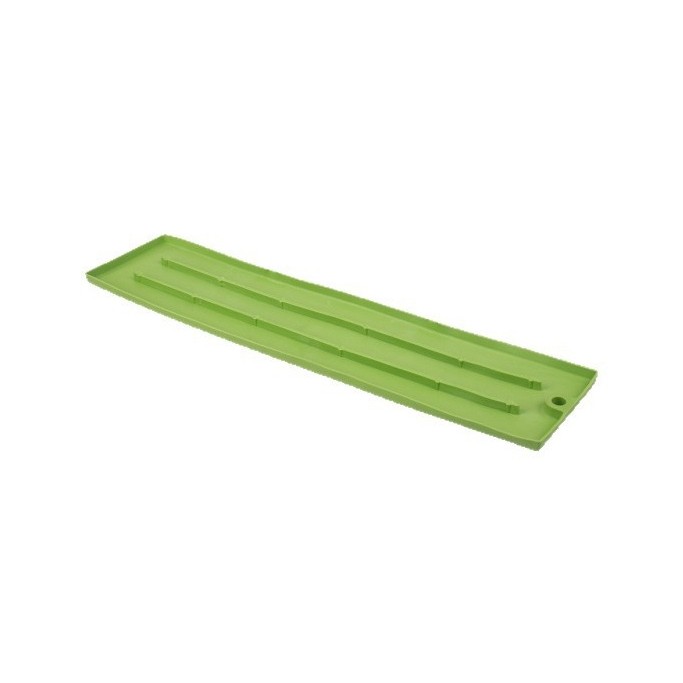 Suport Scurgere Vase, Flippy, din Silicon, Anti-alunecare, 30 x 8 x 1 cm, Verde