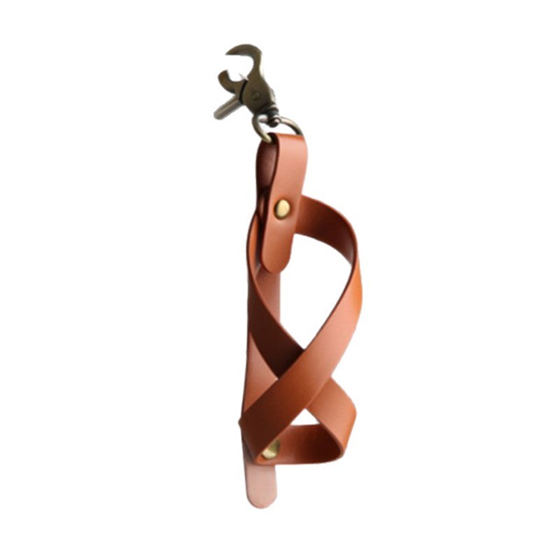 Husa pentru Kendama, Flippy, Husa de Depozitare pentru Kendama, din Piele Ecologica, Catarama cu Agatare pentru Transportare, Breloc 8, 12 x 6 cm, Maro deschis Husa pentru Kendama, Flippy, Husa de Depozitare pentru Kendama, din Piele Ecologica, Catarama cu Agatare pentru Transportare, Breloc 8, 12 x 6 cm, Maro deschis