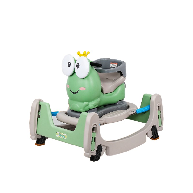 Premergatoare - Masinuta Balansor Multifunctionala pentru Copii, Flippy, Model Cal Scooter de tip Masinuta Balansor, Varsta 1-3 ani, 84 x 80 x 58 cm, fara Maner, Verde