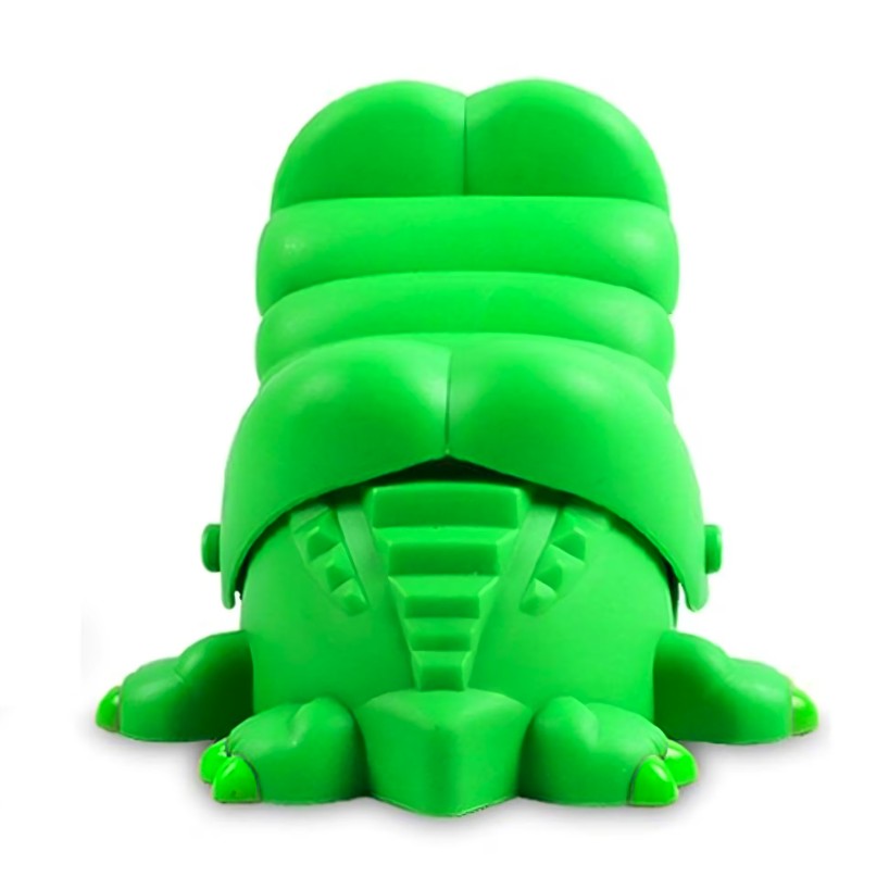 Jucarie interactiva Crocodil Dentist, Flippy, Joc de Grup/Familie, 11 Dinti, Small 15 x 10 x 7.5 cm, Verde