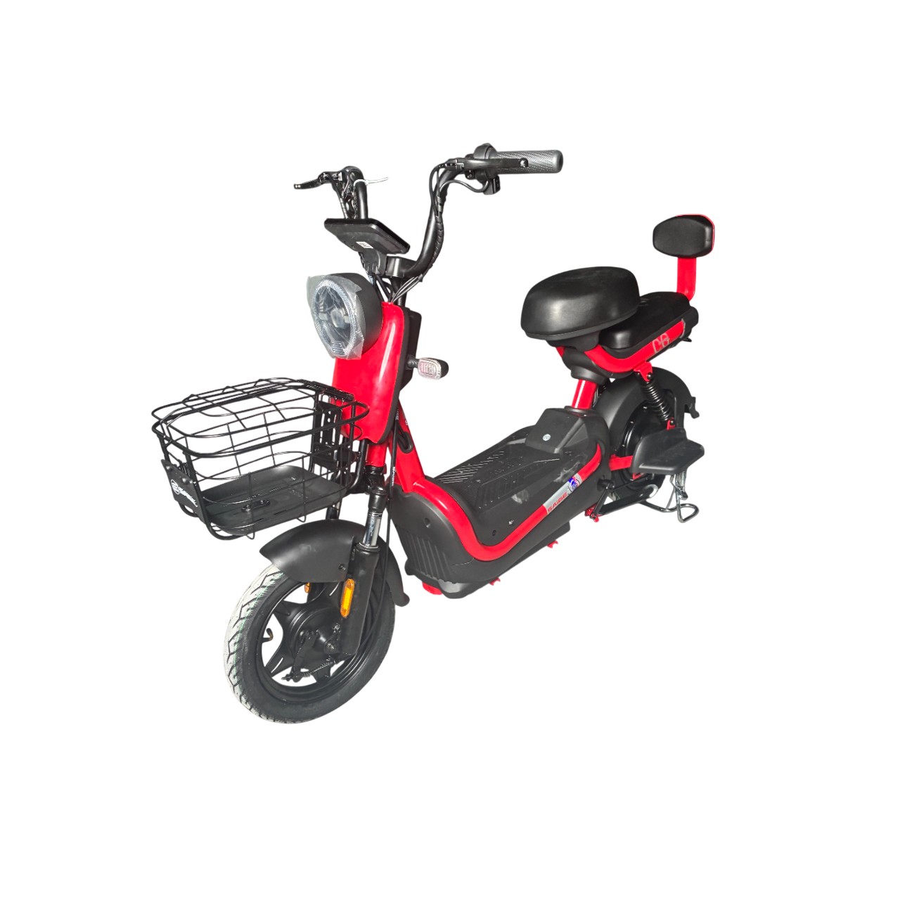 Scuter Electric KUGE, Saige, Fara Permis, Motor 500W, Baterie 48V20Ah, Autonomie 60km, 153x40x85 cm, Viteza Maxima 25km/h, Rosu