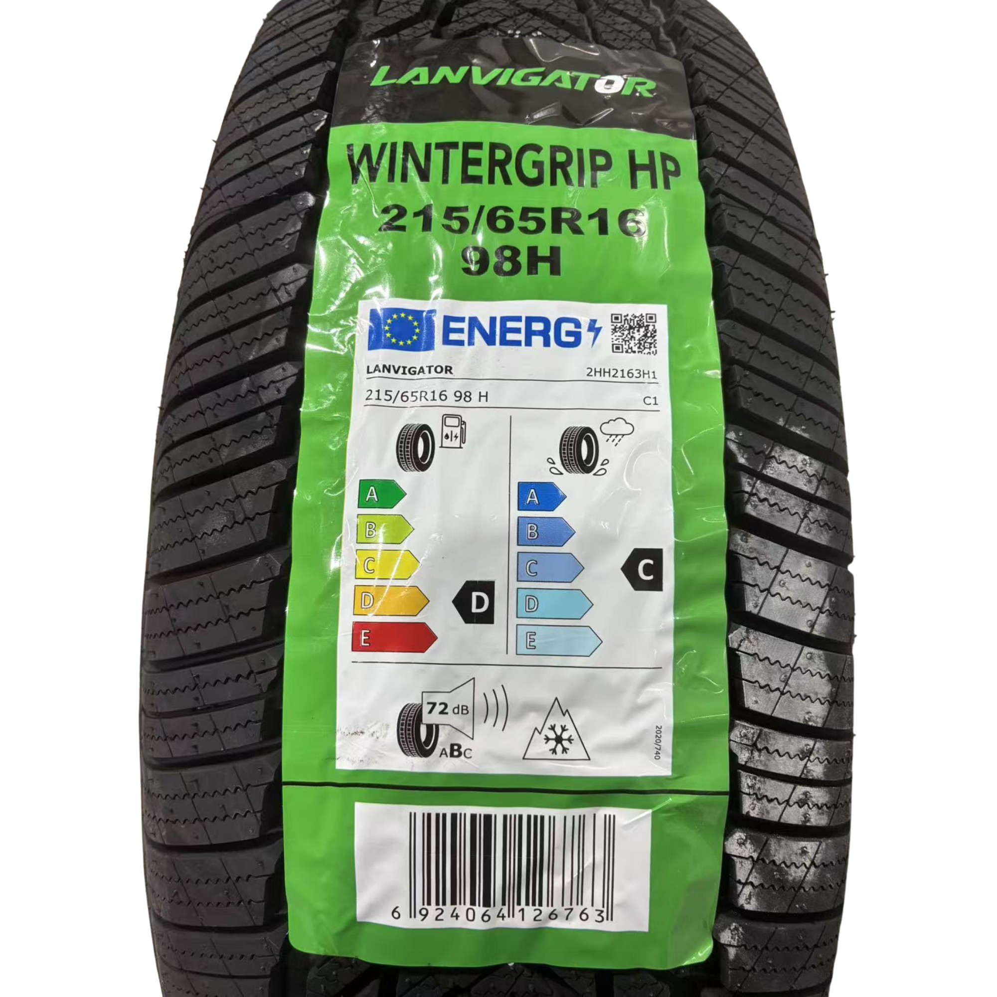 Anvelopa Iarna LANVIGATOR WINTERGRIP HP 215/65R16 98H, Aderenta Sporita pe Zapada si Umed, Confort si Durabilitate