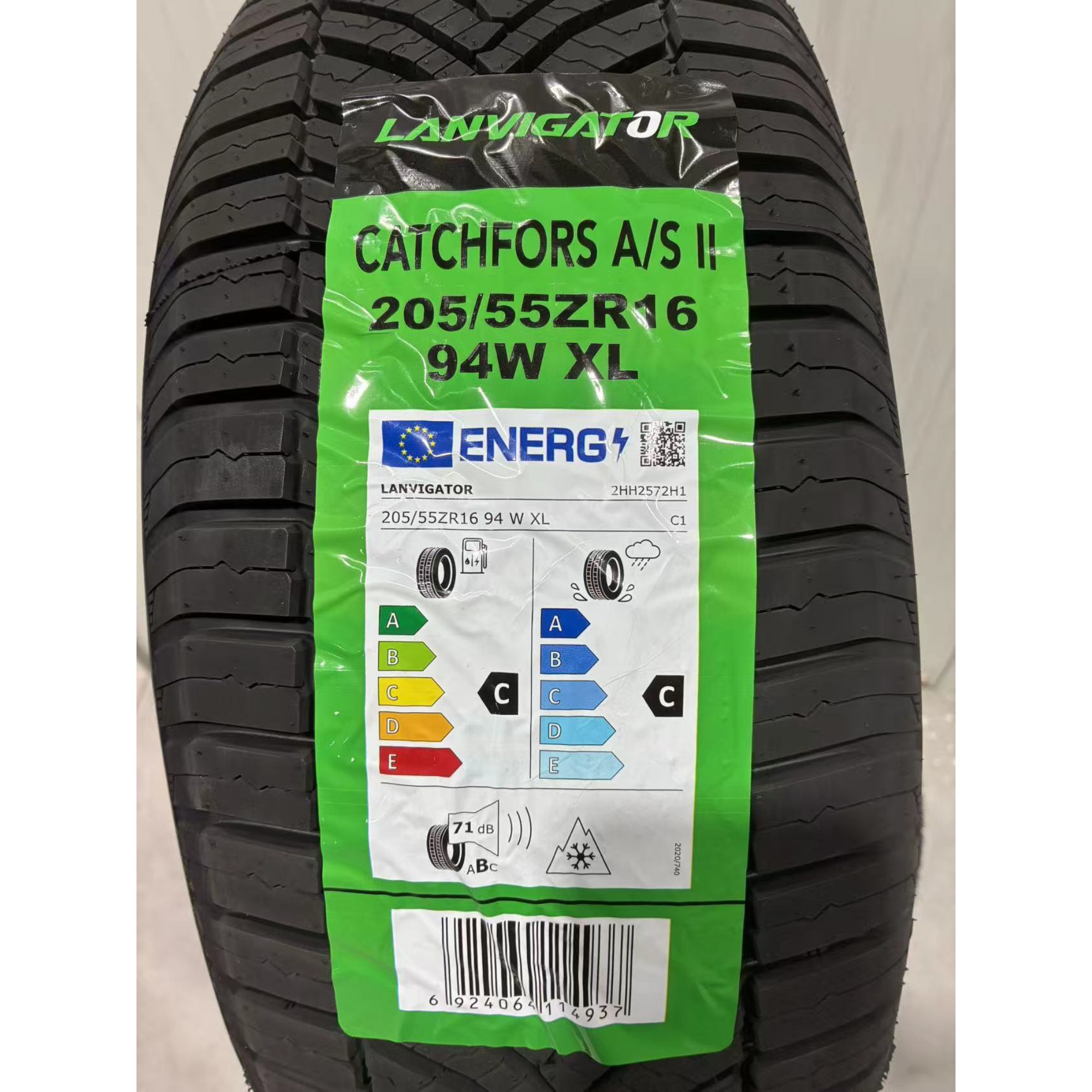 Anvelopa All Season LANVIGATOR CATCHFORS A/S II 205/55 R16 94W XL, Aderenta Sporita pe Zapada si Umed, Confort si Durabilitate