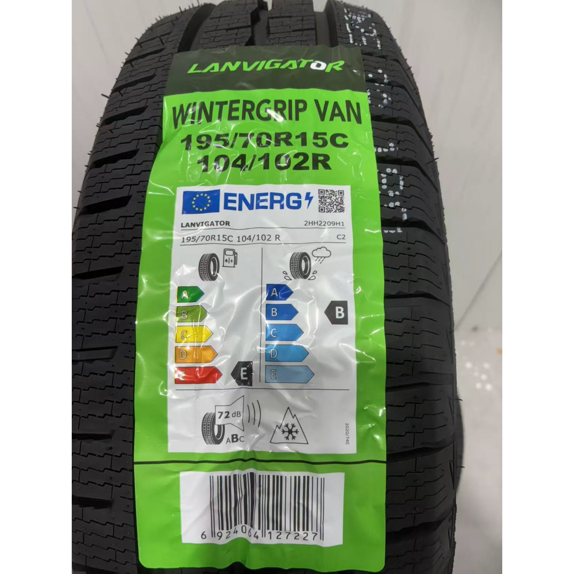 Anvelopa All Season LANVIGATOR WINTERGRIP VAN 195/70/R15 104/102 R, Aderenta Sporita pe Zapada si Umed, Confort si Durabilitate