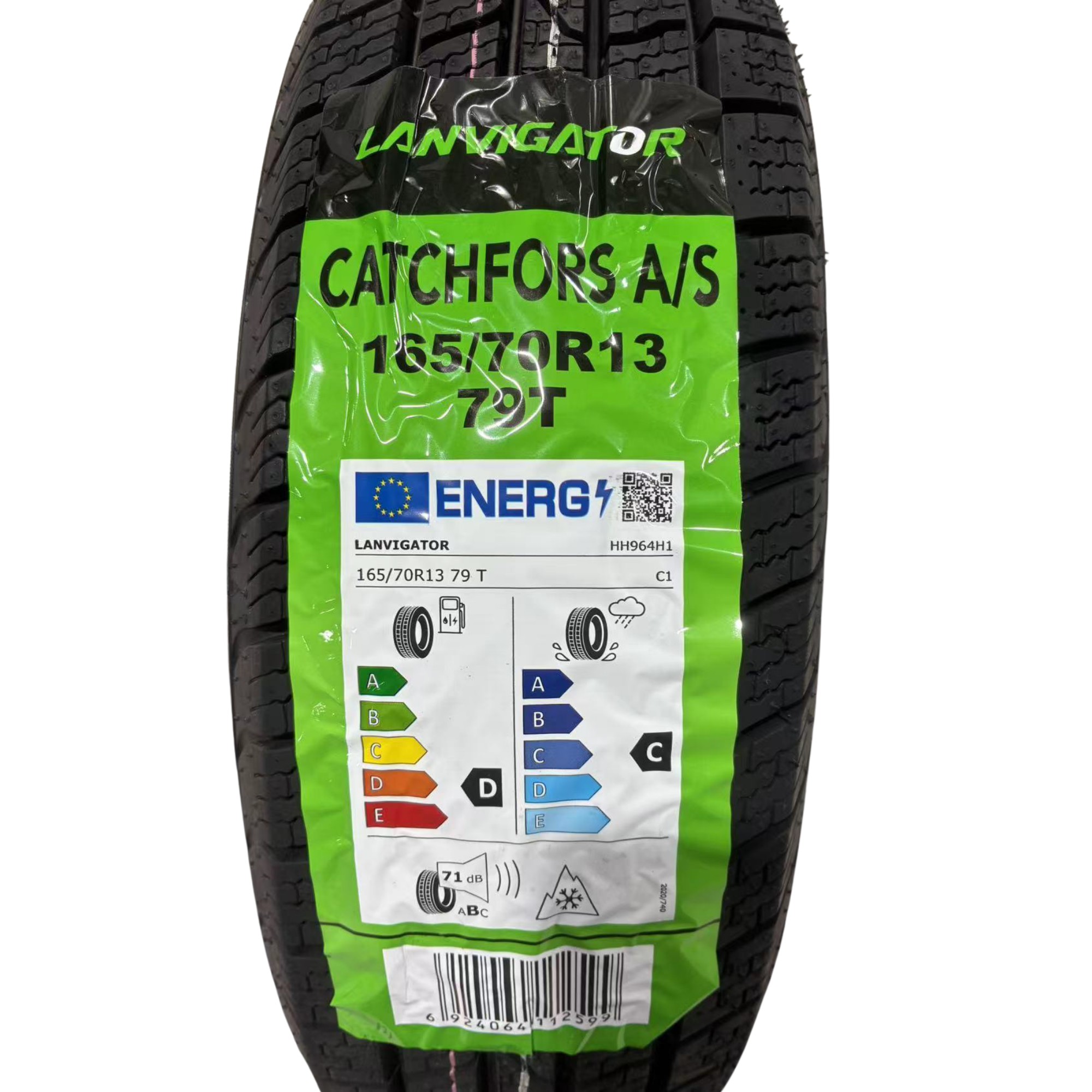 Anvelopa All Season LANVIGATOR CATCHFORS A/S 165/70/R13 79T, Aderenta Sporita pe Zapada si Umed, Confort si Durabilitate