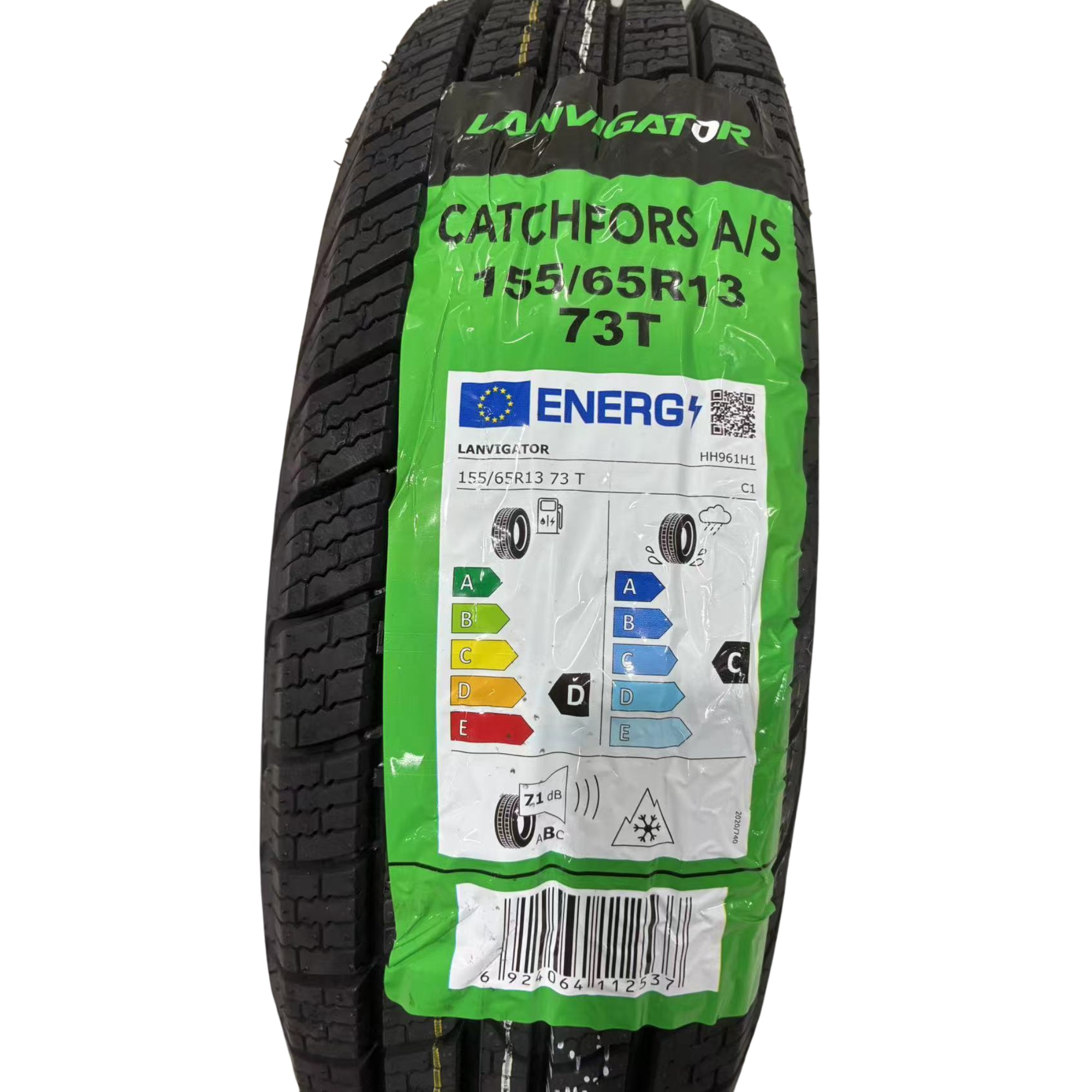 Anvelopa All Season LANVIGATOR CATCHFORS A/S 155/65/R13 73T, Aderenta Sporita pe Zapada si Umed, Confort si Durabilitate