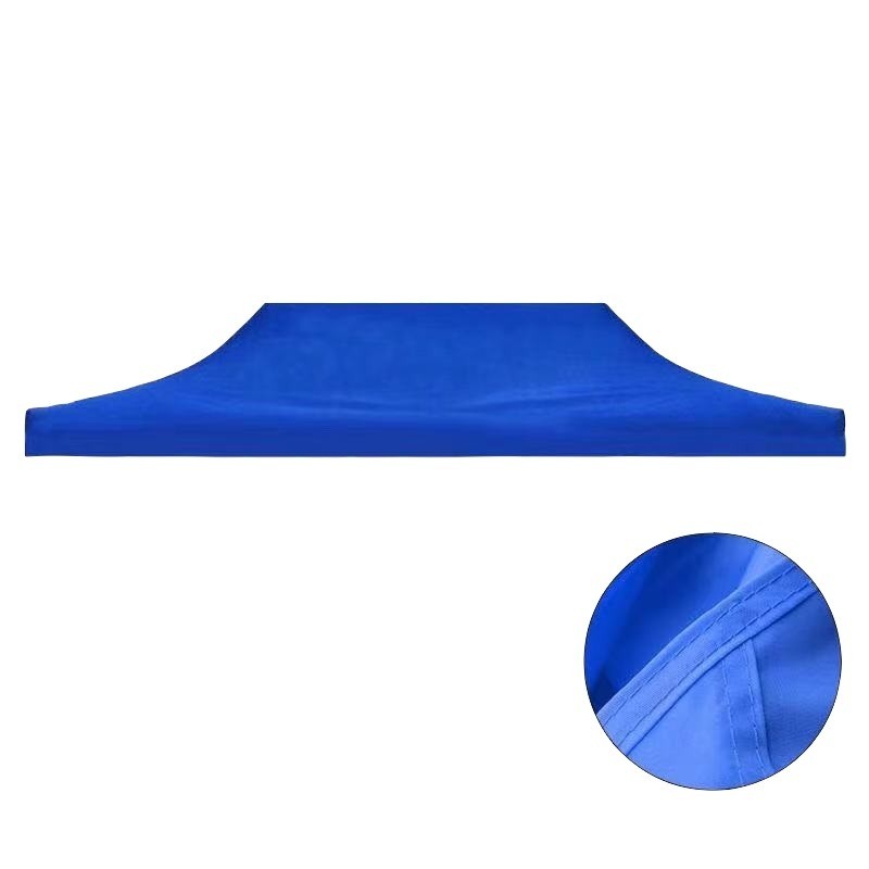 Prelata Copertina pentru Cort tip Pavilion, Flippy, Invelis Impermiabil din Material Textil Oxford 700D, Varf Plat Cauciucat, 4.3 x 2.9 m Albastru