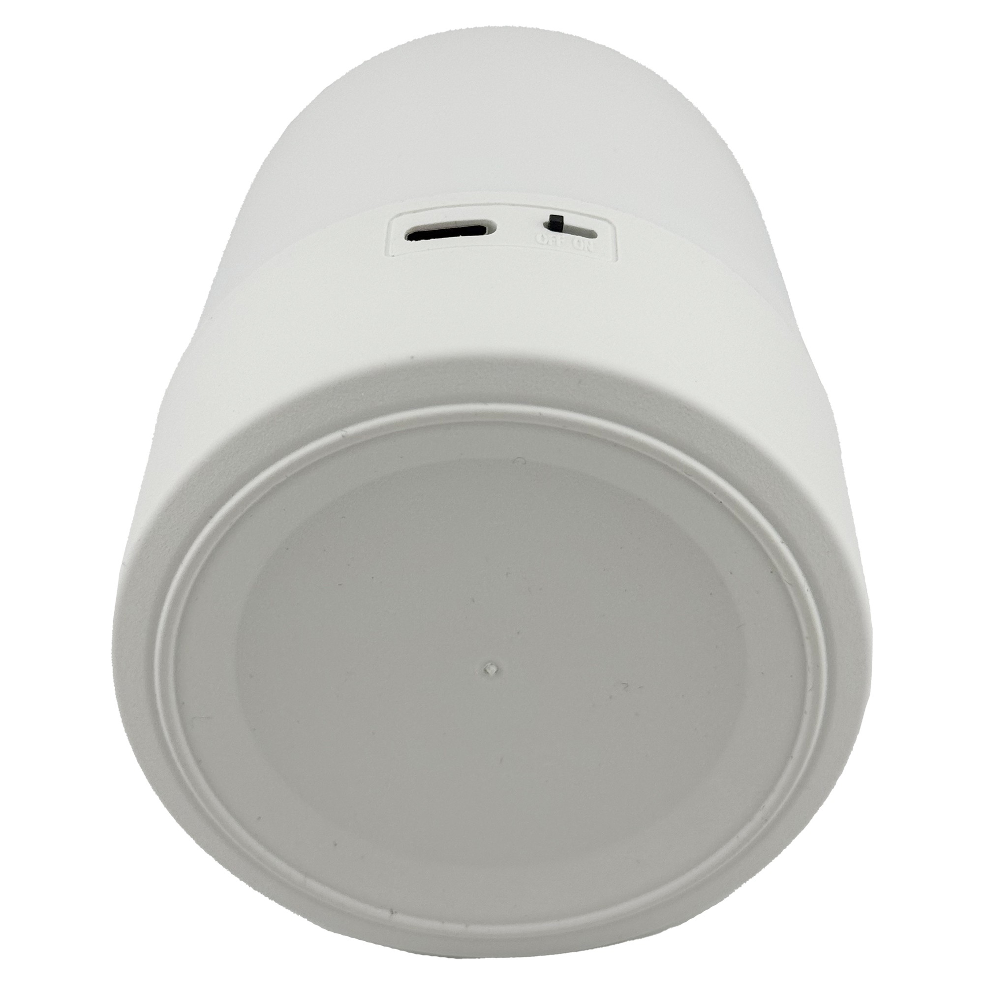 Lampa LED Reincarcabila, Flippy, Control tactil, Lumina in 3 culori albe, Lampa pentru Dormitor, 16 Culori RGB, Lumina de Noapte in Camera Copiilor, 11 x 8 x 8 cm, Alb