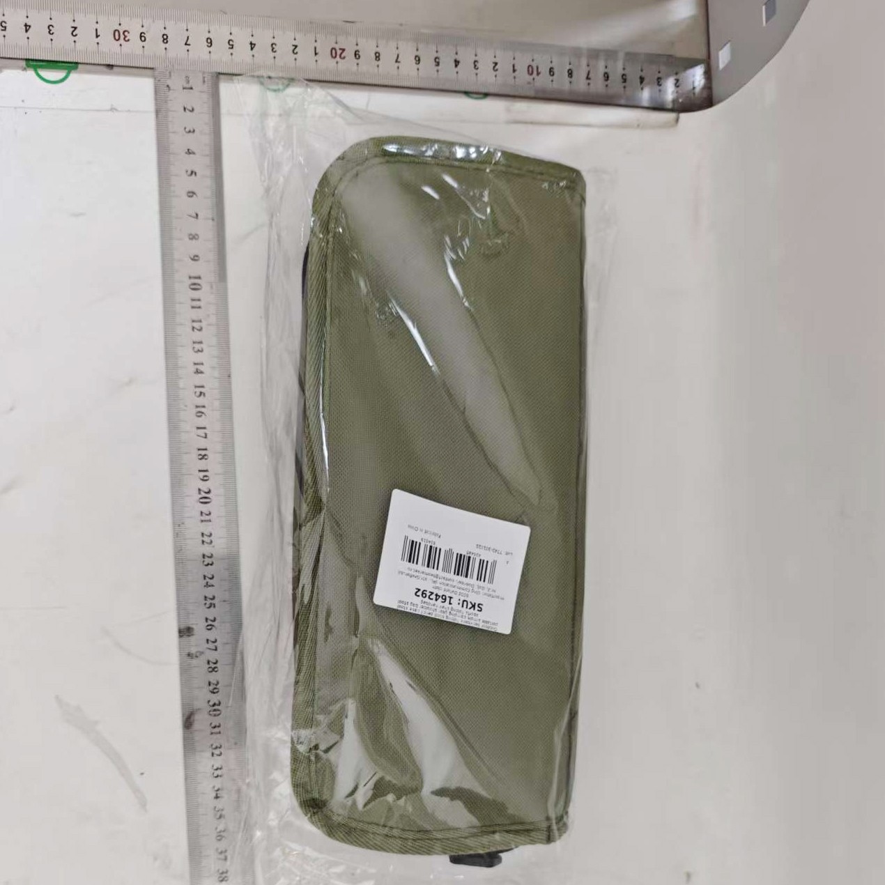 Scaun Taburet Pliabil pentru Camping, Flippy, pentru Adulti, Scaun Portabil, Pescuit, din Panza Oxford si Cadru Metalic, Mare 31 x 29 x 25 cm, Verde