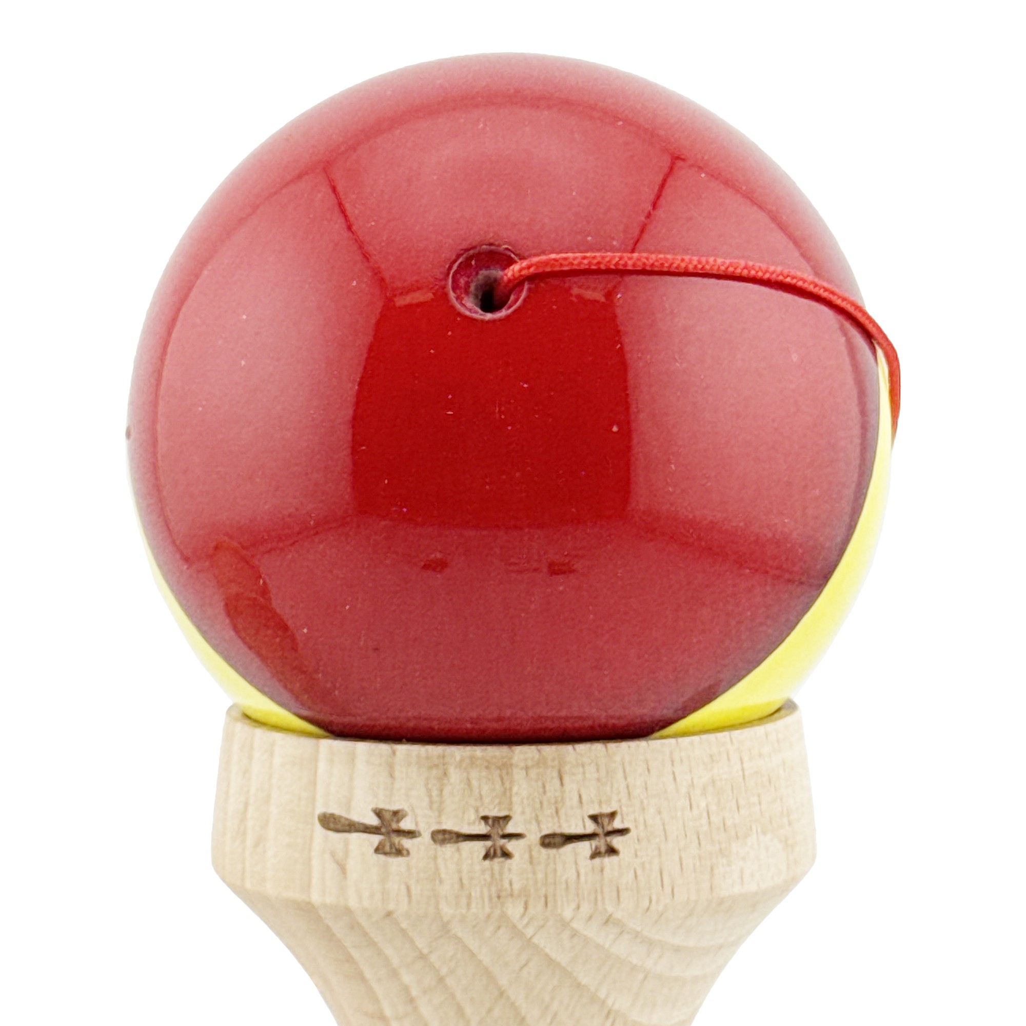 Kendama X Originala, Profesionala, Flippy, Tricolor Edition cu Stele, Super Sticky cu Cupe Mari KING SIZE V3, Rulment Metalic si Gaura in Baza, din Lemn 18 cm, Ata 62/65 cm, Multicolor