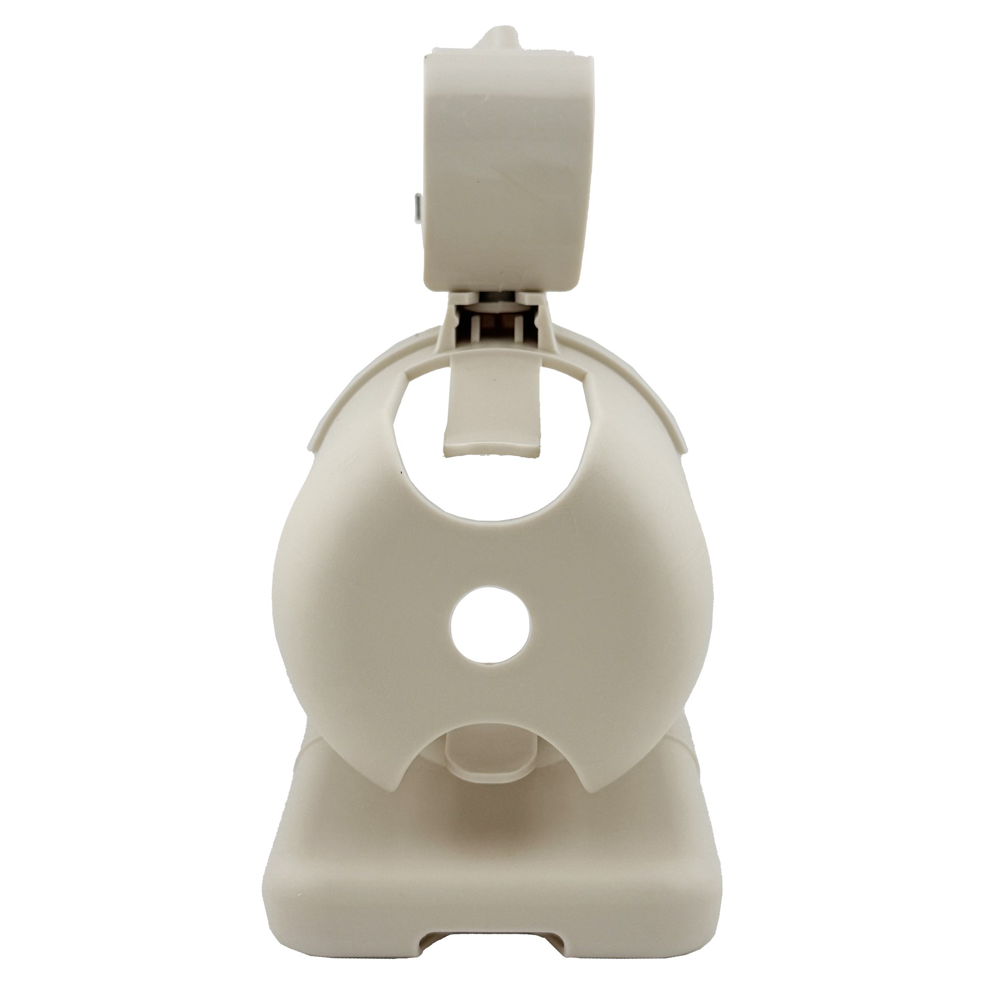 Suport pentru Pahar si Telefon, Flippy, Suport Universal pentru Sticle cu Fixare de bara, Compatibil cu Bicicleta, Carucior pentru Bebelusi, 20 x 10 x 9.5 cm, Alb