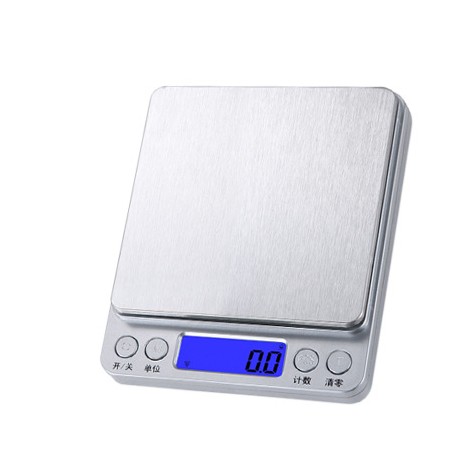 Mini Cantar de Bucatarie, Flippy, Electronic, Gri