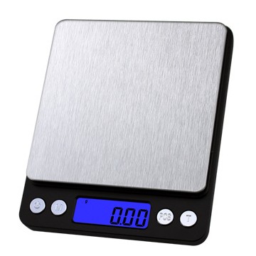 Mini Cantar de Bucatarie, Flippy, Electronic, Gri/Negru