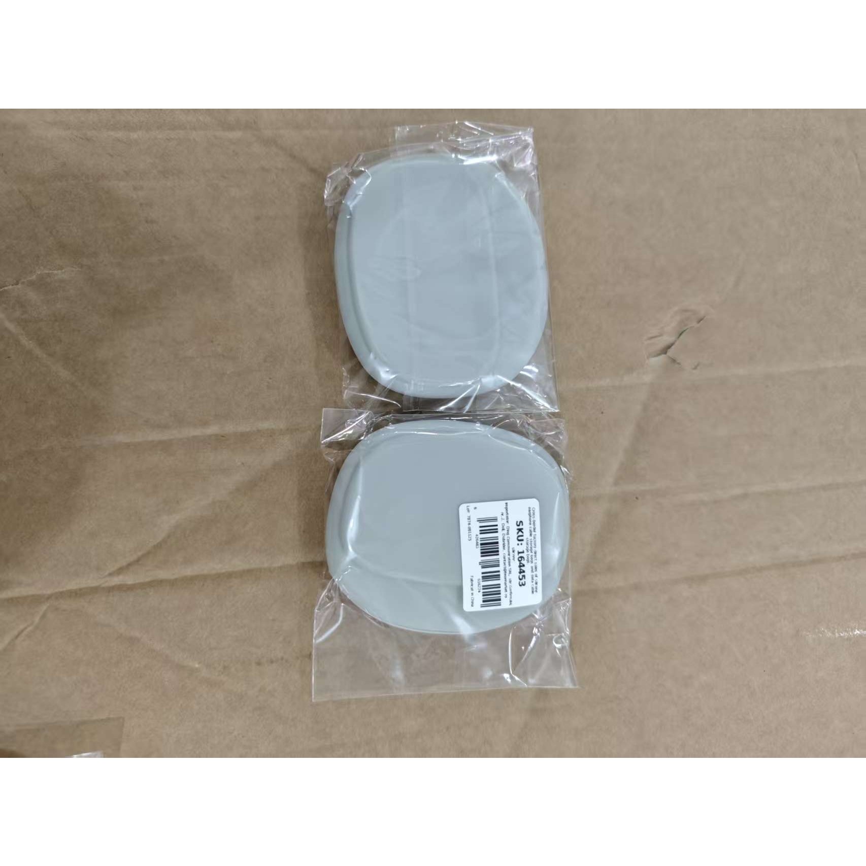 Husa din Silicon, Flippy, pentru Casti, Cabluri, Portabil, 8.5 x 10 x 2 cm, Alb