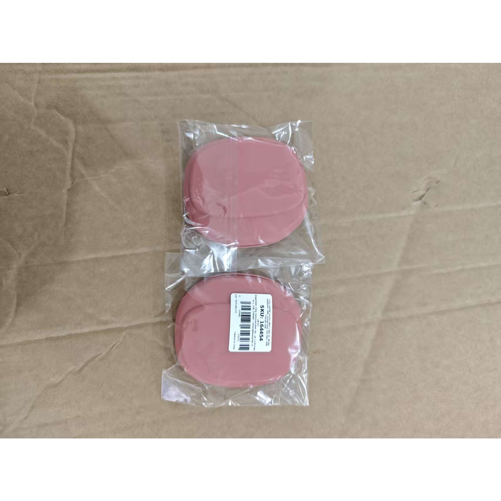 Husa din Silicon, Flippy, pentru Casti, Cabluri, Portabil, 8.5 x 10 x 2 cm, Rosu Oranj